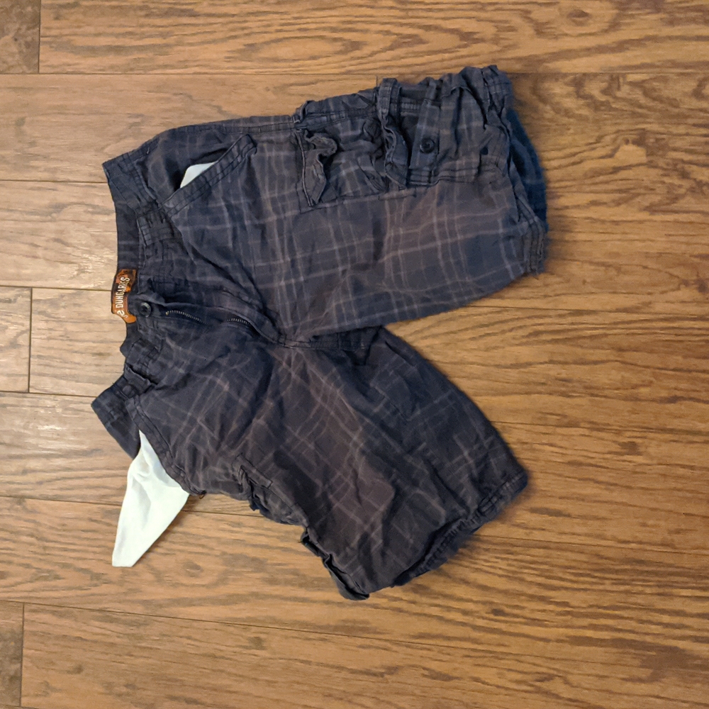 Lee goth punk shorts skater cargo